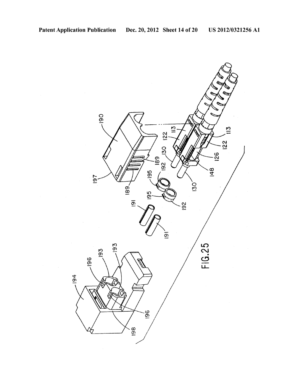 Reversible Fiber Optic Stub Clamping Mechanism - diagram, schematic, and image 15