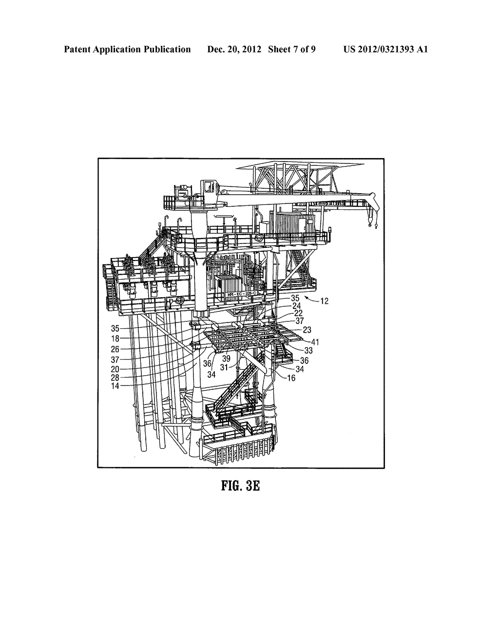 Temporary platform for attachment to an offshore structure - diagram, schematic, and image 08