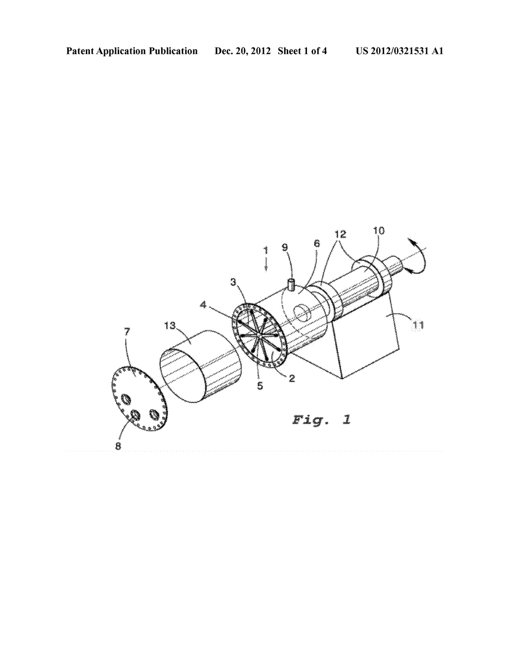 Reactor Comprising a Rotor - diagram, schematic, and image 02