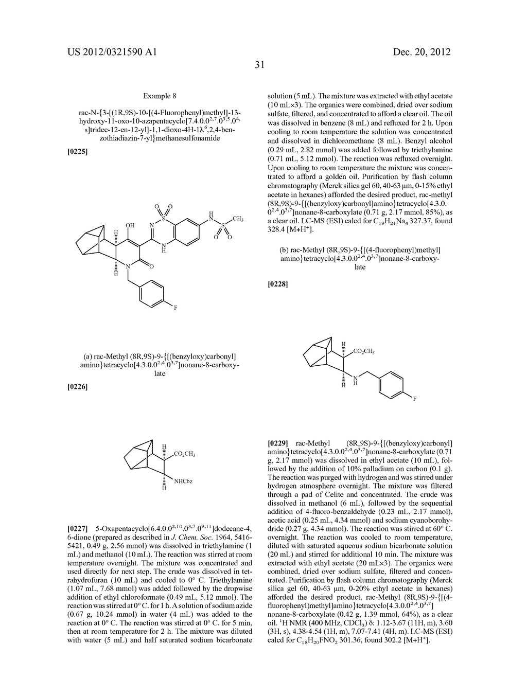 BRIDGED POLYCYCLIC COMPOUNDS - diagram, schematic, and image 32