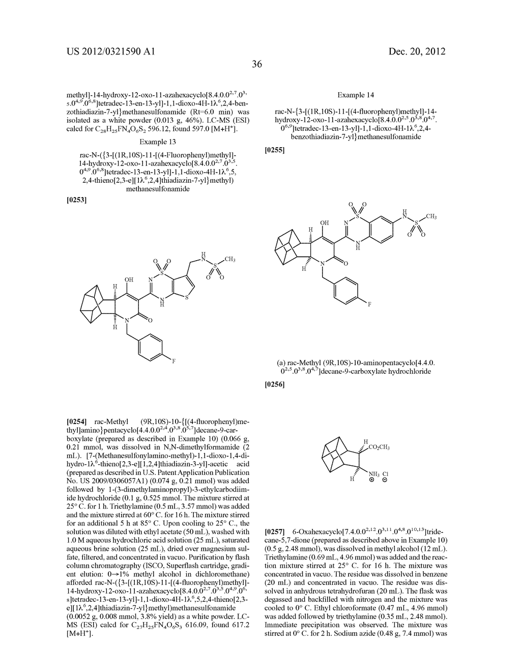 BRIDGED POLYCYCLIC COMPOUNDS - diagram, schematic, and image 37