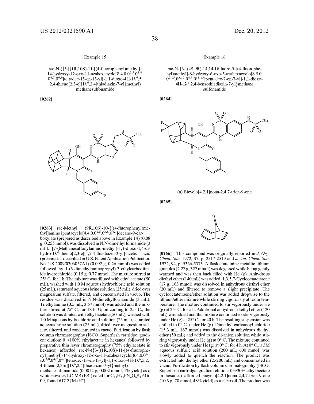 BRIDGED POLYCYCLIC COMPOUNDS - diagram, schematic, and image 39