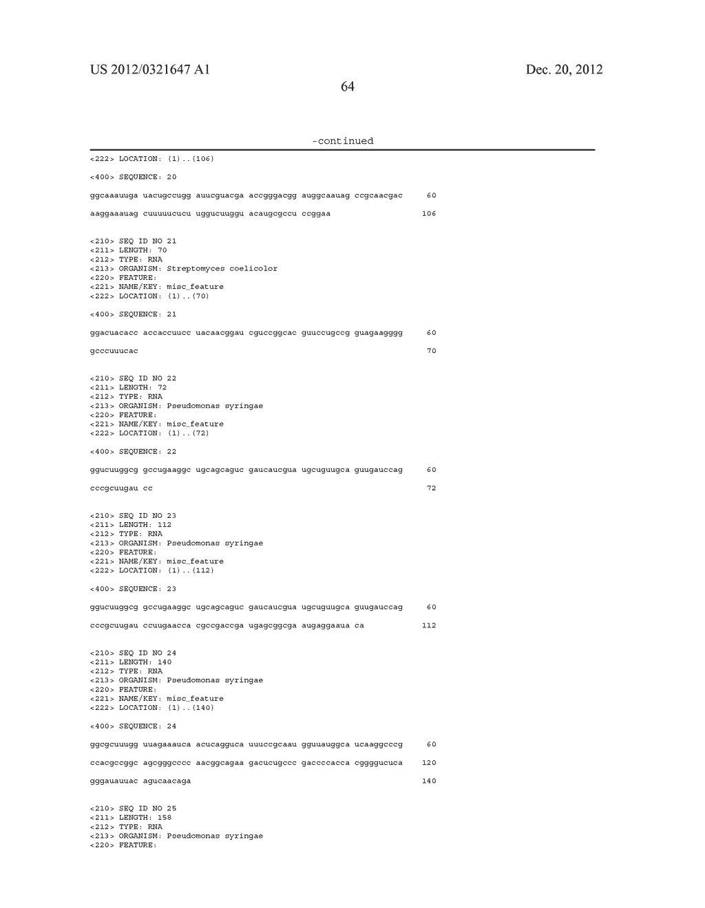 STRUCTURED RNA MOTIFS AND COMPOUNDS AND METHODS FOR THEIR USE - diagram, schematic, and image 196