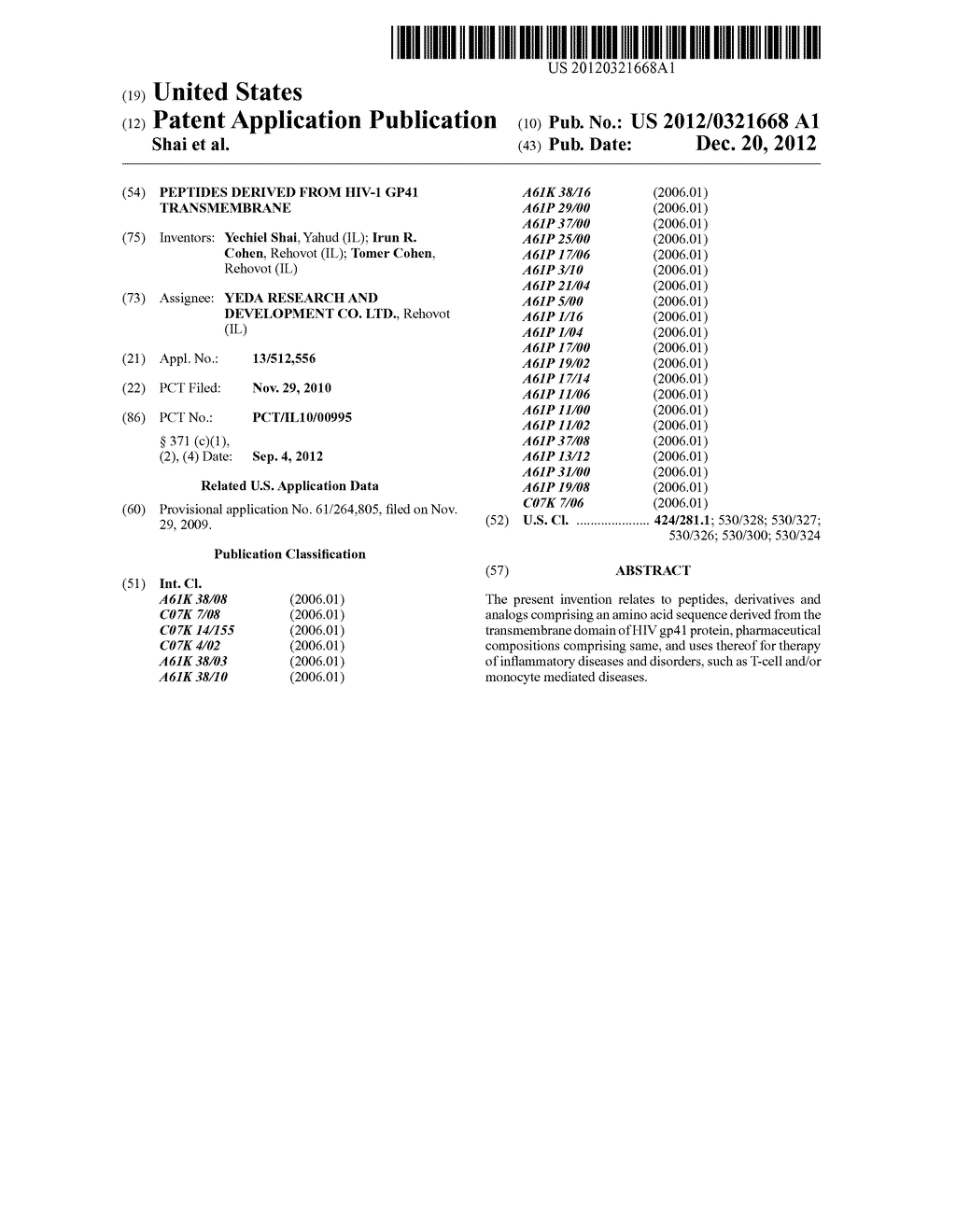 PEPTIDES DERIVED FROM HIV-1 gp41 TRANSMEMBRANE - diagram, schematic, and image 01