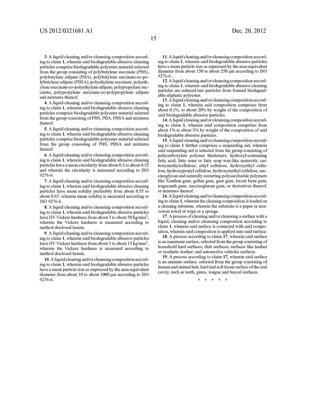 LIQUID CLEANING AND/OR CLEANSING COMPOSITION - diagram, schematic, and image 17