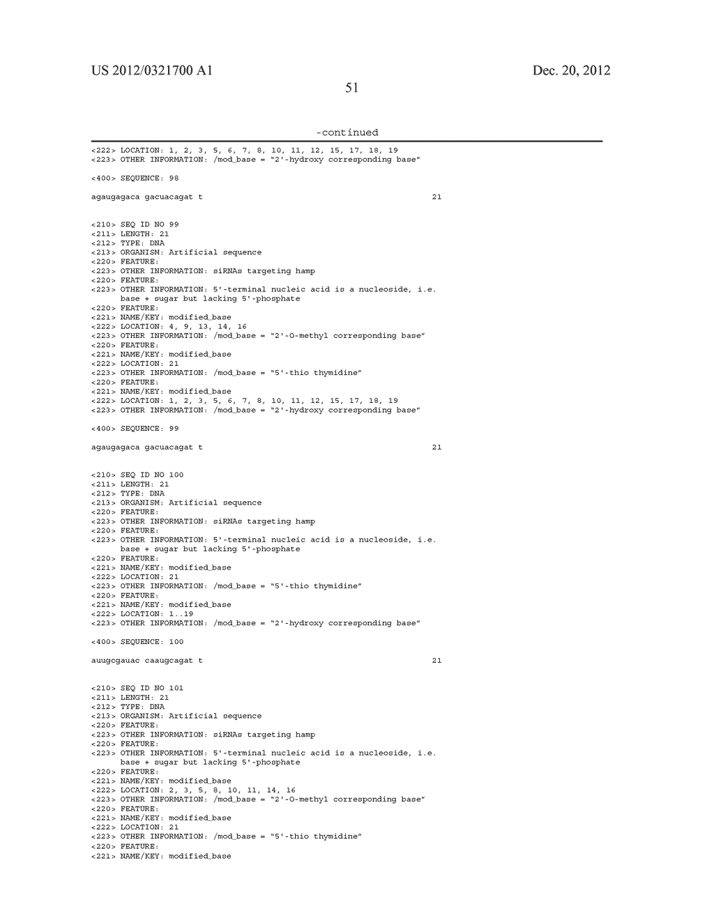 Compositions And Methods For Inhibiting Expression Of The HAMP Gene - diagram, schematic, and image 61