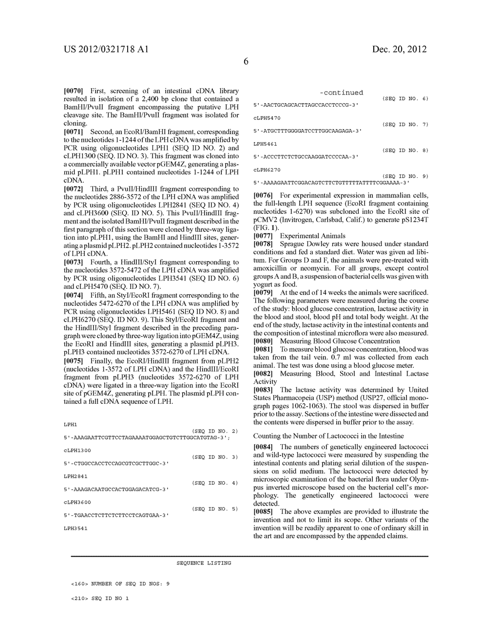 Method of Treating Lactose Intolerance Using Genetically Engineered     Bacteria - diagram, schematic, and image 08