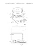 Electric heating cooker with weighing function and weighing control method     thereof diagram and image