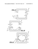 RECEPTACLE WITH INTEGRALLY MOLDED ELONGATED ELEMENTS diagram and image