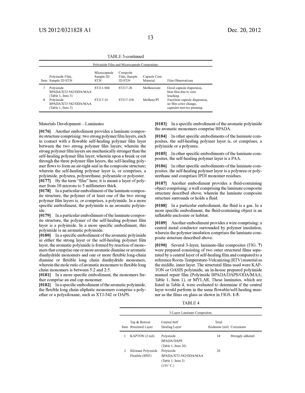 Self-Healing Polymer Materials for Wire Insulation, Polyimides, Flat     Surfaces, and Inflatable Structures - diagram, schematic, and image 25