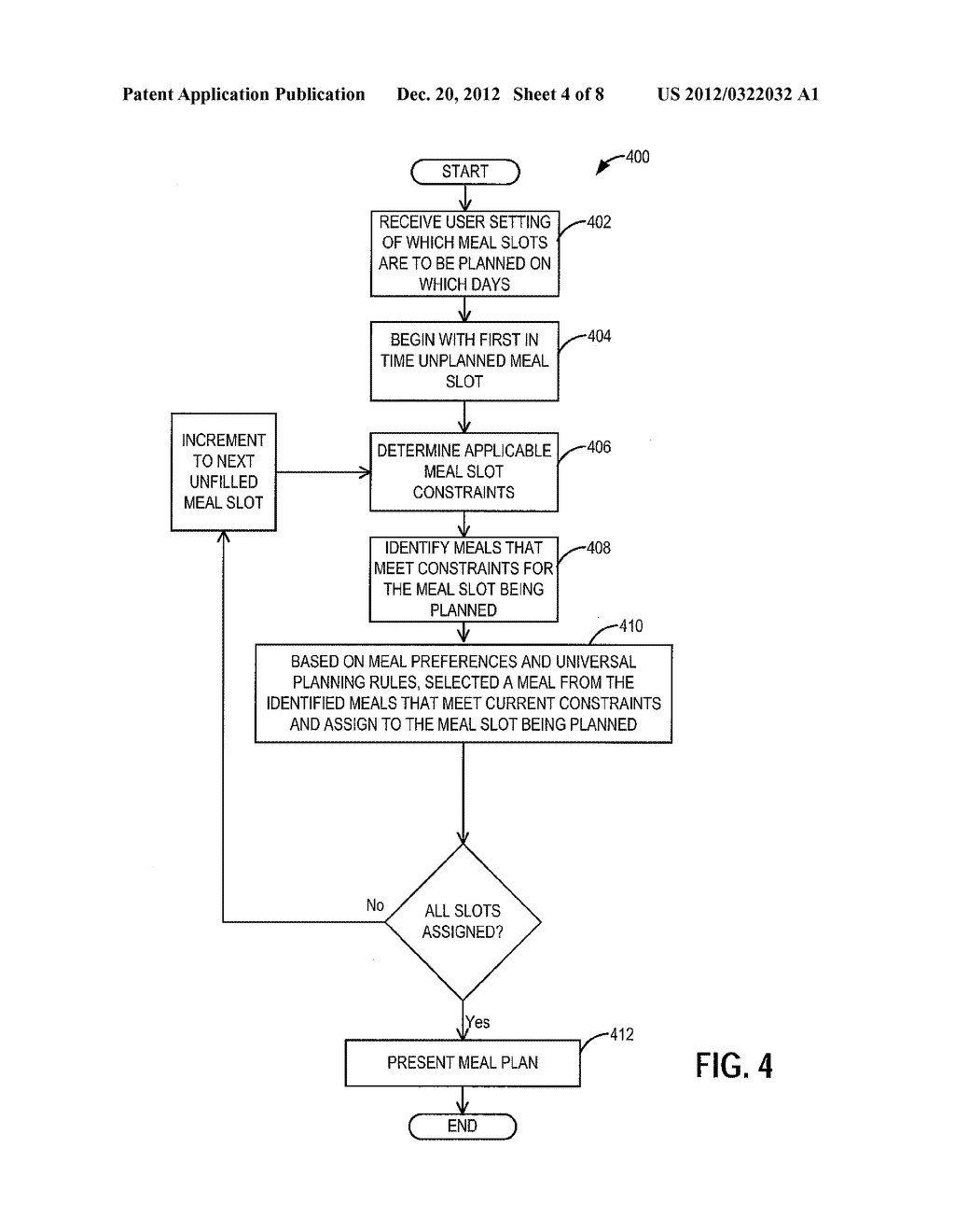 METHODS AND SYSTEMS FOR ELECTRONIC MEAL PLANNING - diagram, schematic, and image 05