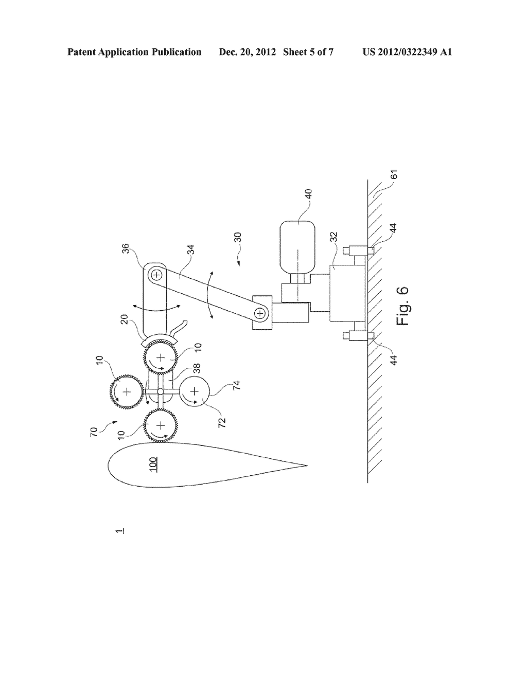GRINDING DEVICE FOR MACHINE BASED GRINDING OF ROTOR BLADES FOR WIND ENERGY     SYSTEMS - diagram, schematic, and image 06