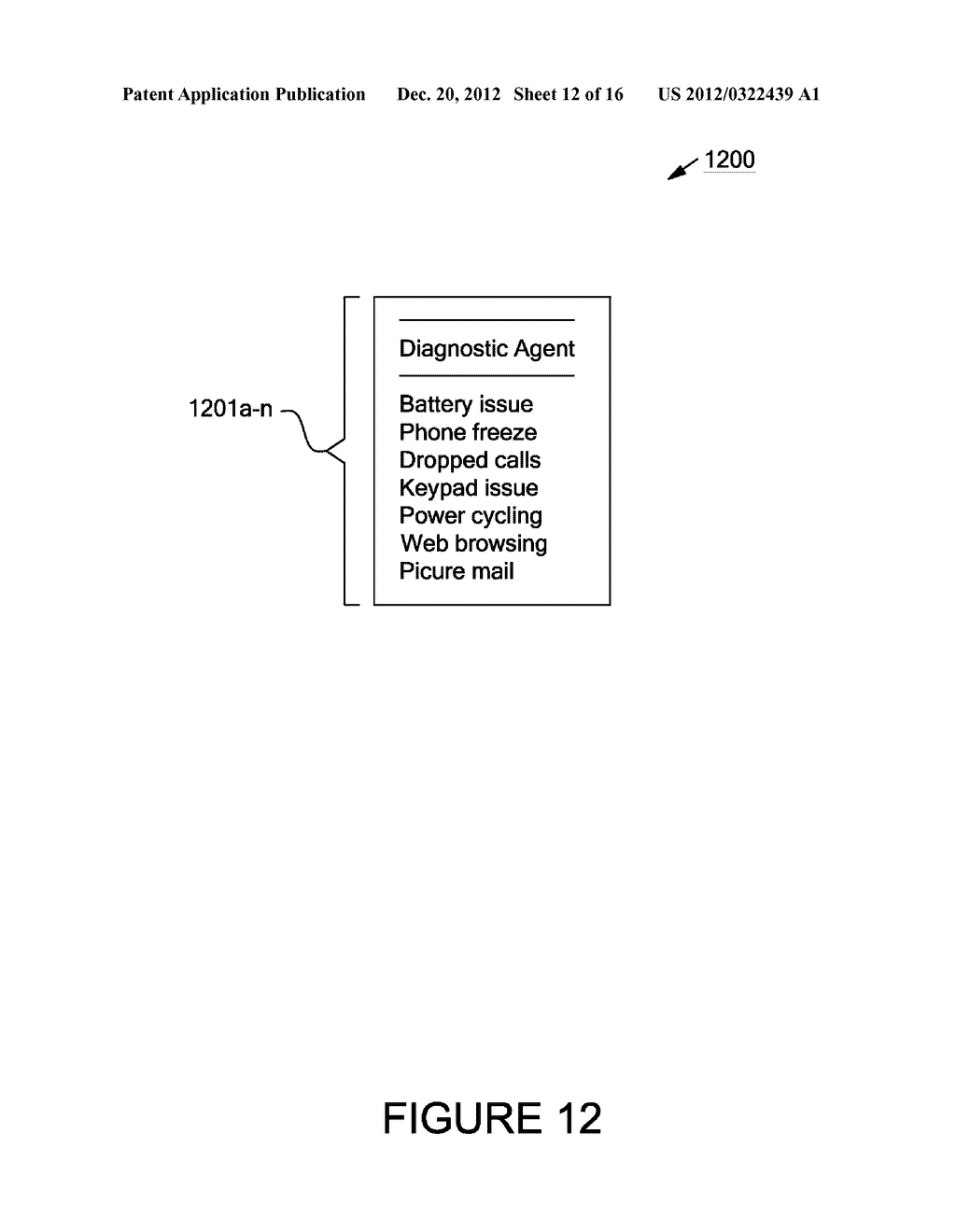 System and Method for Enhanced Diagnostics on Mobile Communication Devices - diagram, schematic, and image 13