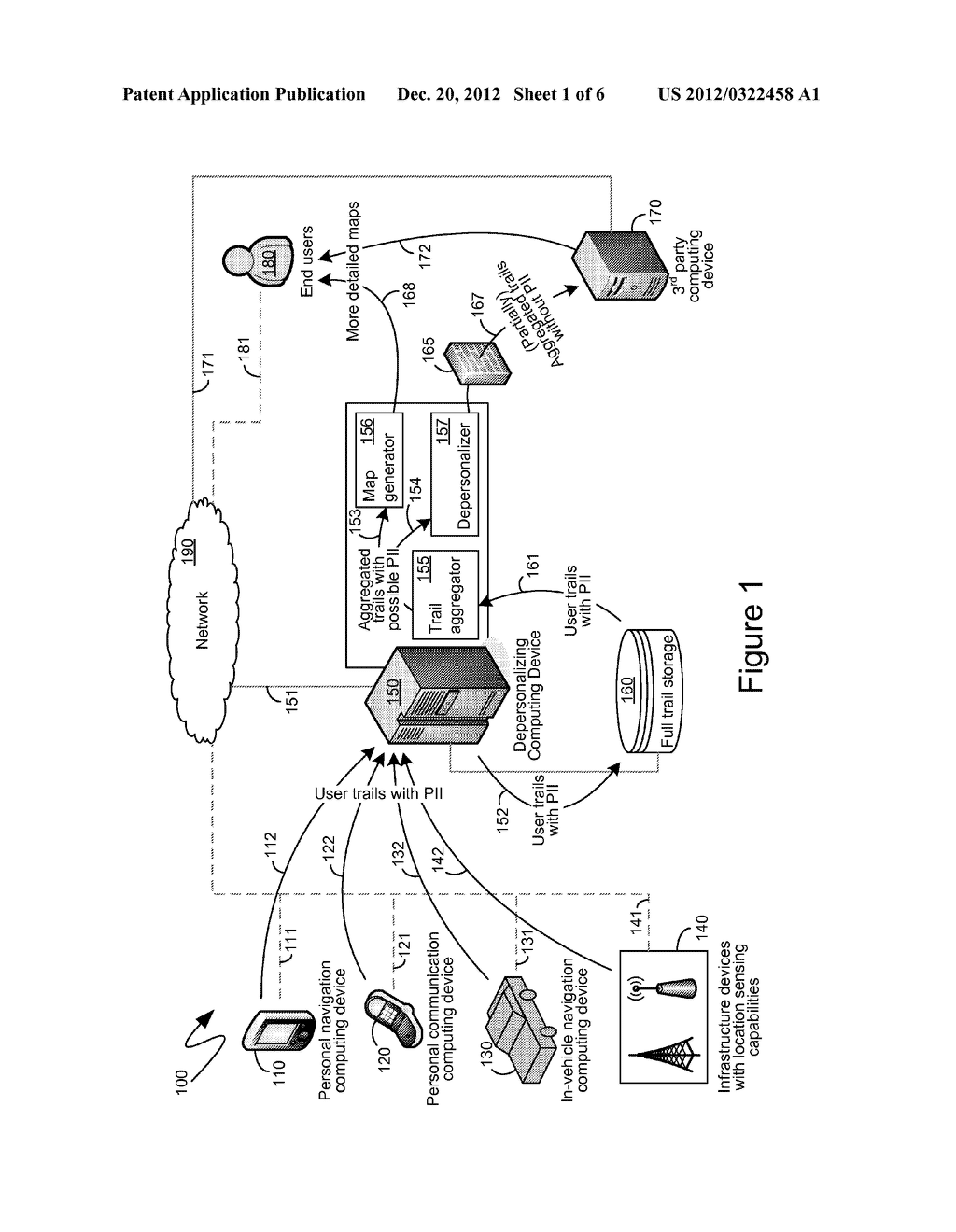 DEPERSONALIZING LOCATION TRACES - diagram, schematic, and image 02