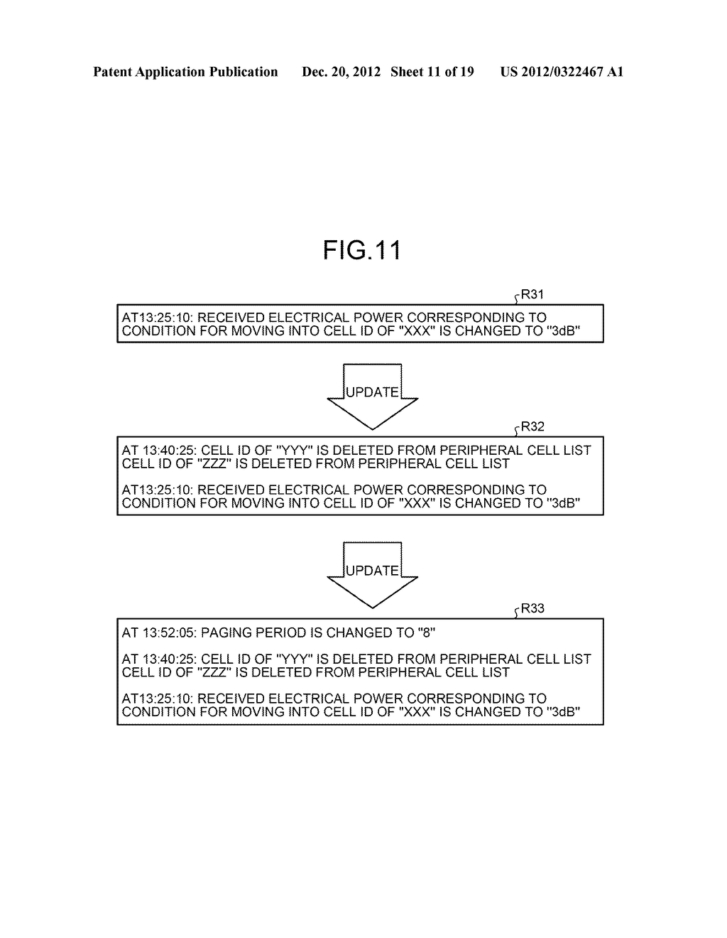 WIRELESS COMMUNICATION SYSTEM, TRANSMITTER, RECEIVING APPARATUS, AND     NOTIFICATION INFORMATION TRANSMISSION-RECEPTION METHOD - diagram, schematic, and image 12