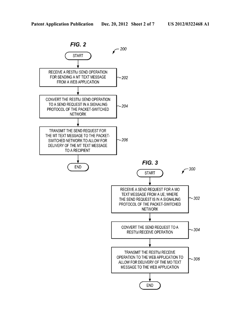 INTERFACE BETWEEN RESTFUL WEB SERVICES AND PACKET-SWITCHED NETWORKS FOR     TEXT MESSAGING - diagram, schematic, and image 03