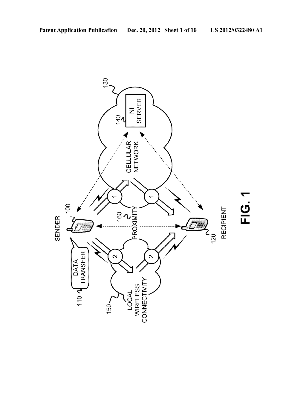 CELLULAR NETWORK TRAFFIC OFFLOAD VIA LOCAL WIRELESS CONNECTIVITY - diagram, schematic, and image 02