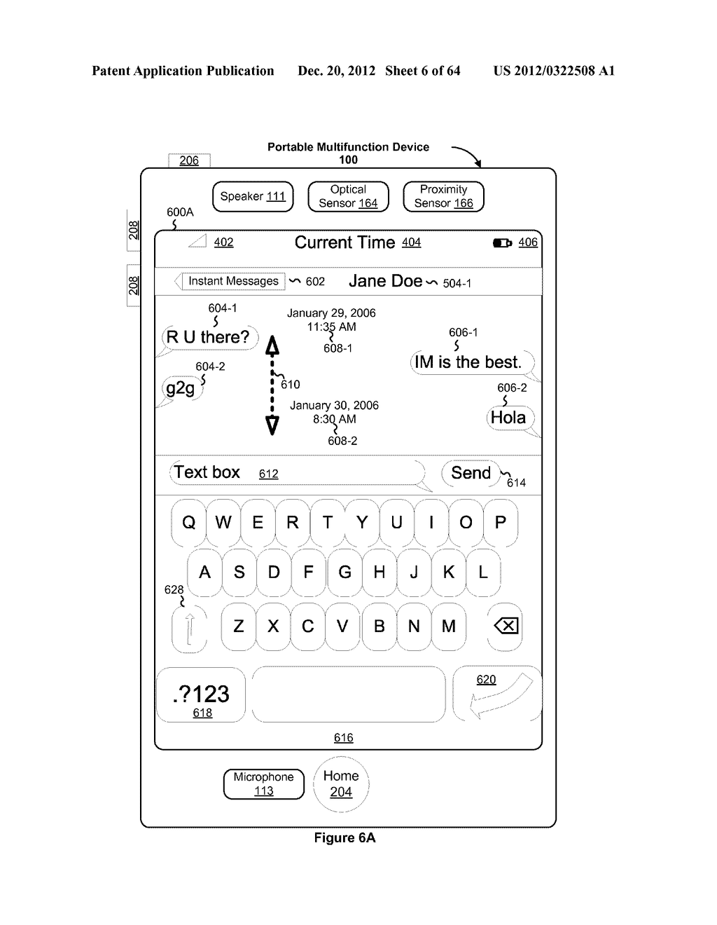 Missed Telephone Call Management for a Portable Multifunction Device - diagram, schematic, and image 07