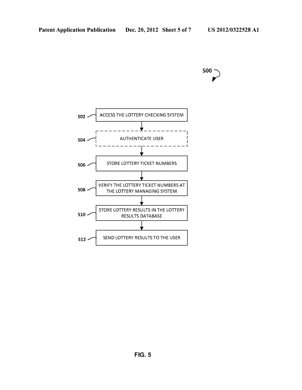 METHOD AND APPARATUS FOR PLAYING LOTTERY AND CHECKING LOTTERY TICKETS - diagram, schematic, and image 06