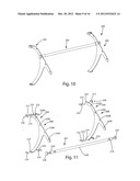 Handstand cast trainer diagram and image