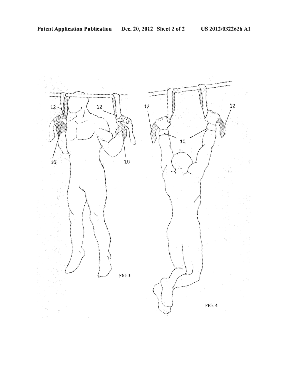 Exercise device including an inelastic sling strap - diagram, schematic, and image 03