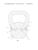 KETTLEBELL AND METHOD OF MANUFACTURING A KETTLEBELL diagram and image