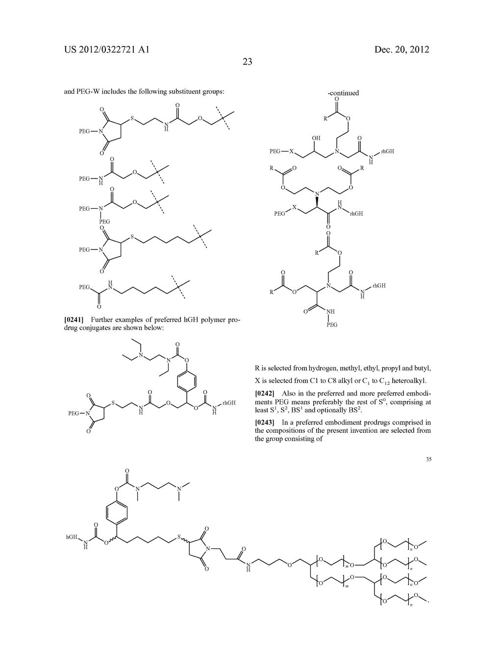 DRY GROWTH HORMONE COMPOSITION TRANSIENTLY LINKED TO A POLYMER CARRIER - diagram, schematic, and image 25