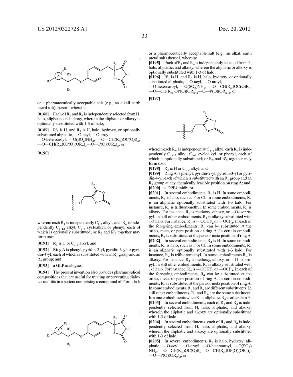 PPAR-SPARING THIAZOLIDINEDIONES AND COMBINATIONS FOR THE TREATMENT OF     DIABETES MELLITUS AND OTHER METABOLIC DISEASES - diagram, schematic, and image 43