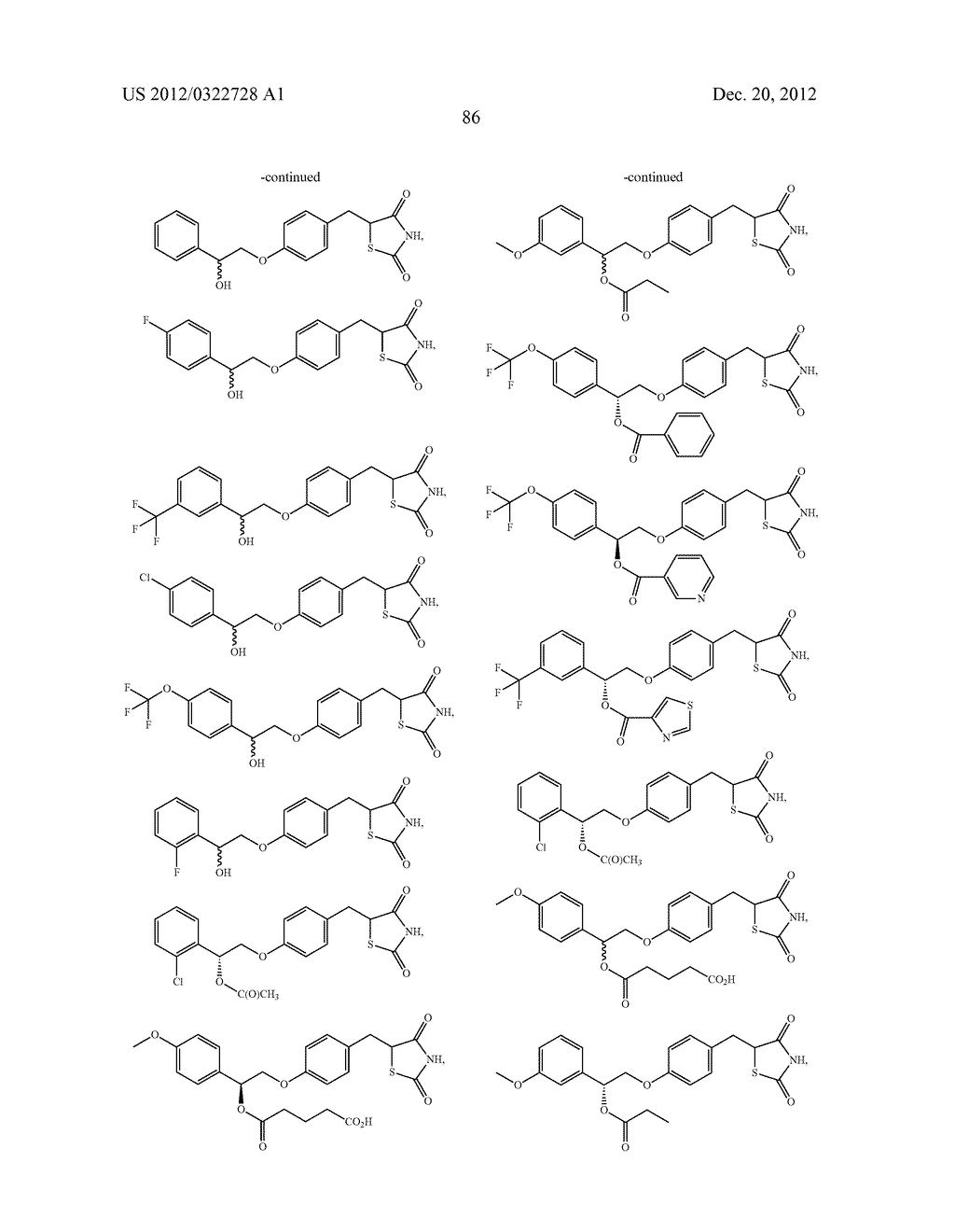 PPAR-SPARING THIAZOLIDINEDIONES AND COMBINATIONS FOR THE TREATMENT OF     DIABETES MELLITUS AND OTHER METABOLIC DISEASES - diagram, schematic, and image 96