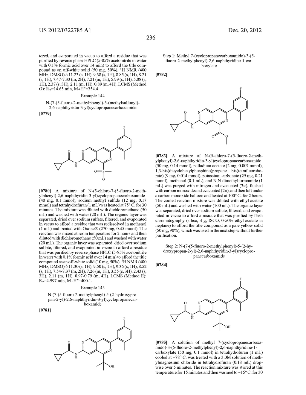 SUBSTITUTED 6,6-FUSED NITROGENOUS HETEROCYCLIC COMPOUNDS AND USES THEREOF - diagram, schematic, and image 244