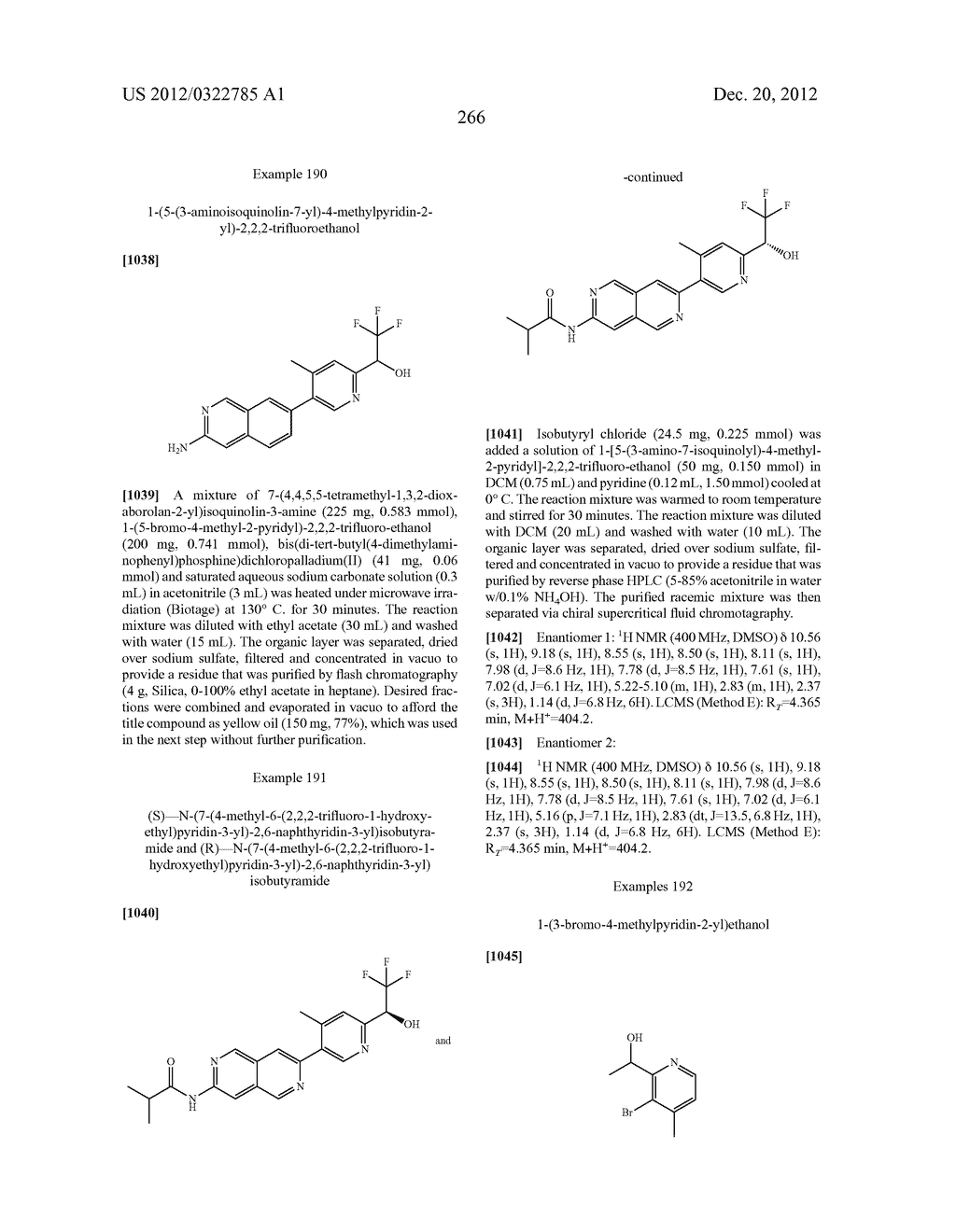SUBSTITUTED 6,6-FUSED NITROGENOUS HETEROCYCLIC COMPOUNDS AND USES THEREOF - diagram, schematic, and image 274