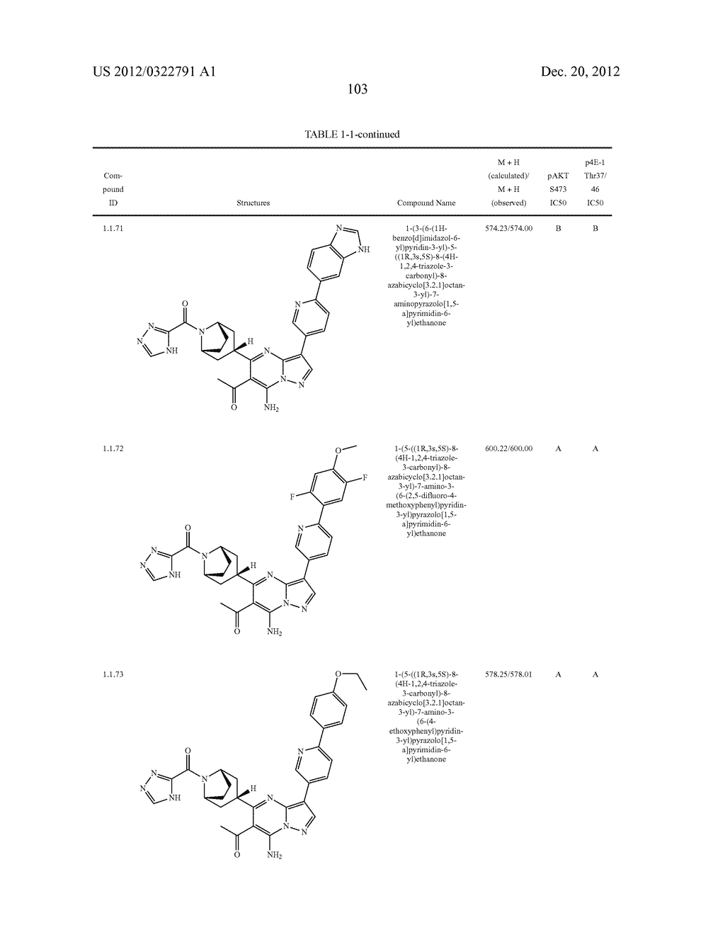 PYRAZOLO[1,5-a]PYRIMIDINE COMPOUNDS AS mTOR INHIBITORS - diagram, schematic, and image 104