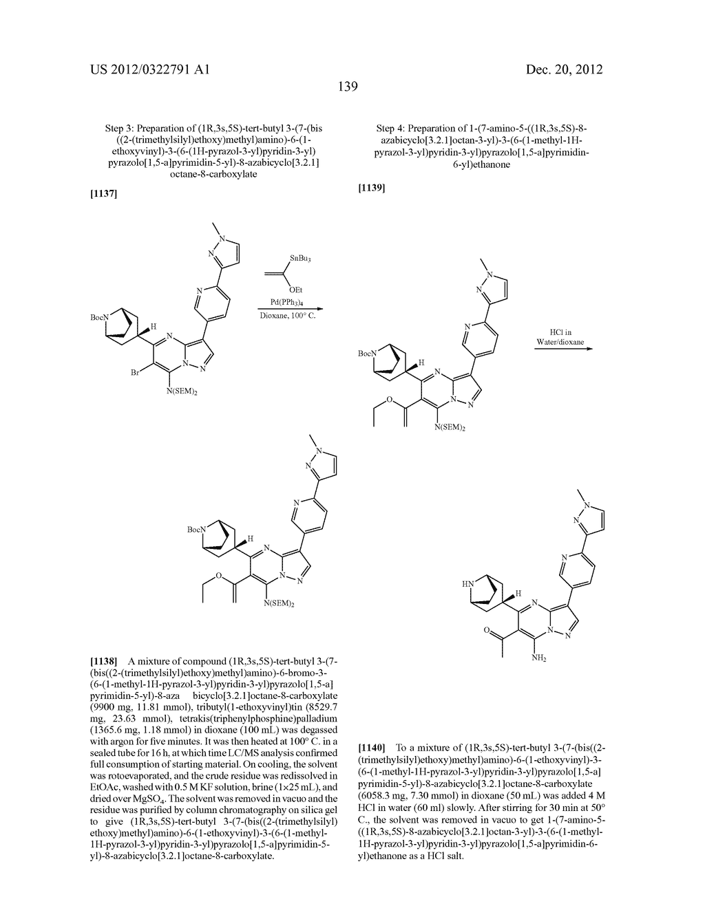 PYRAZOLO[1,5-a]PYRIMIDINE COMPOUNDS AS mTOR INHIBITORS - diagram, schematic, and image 140