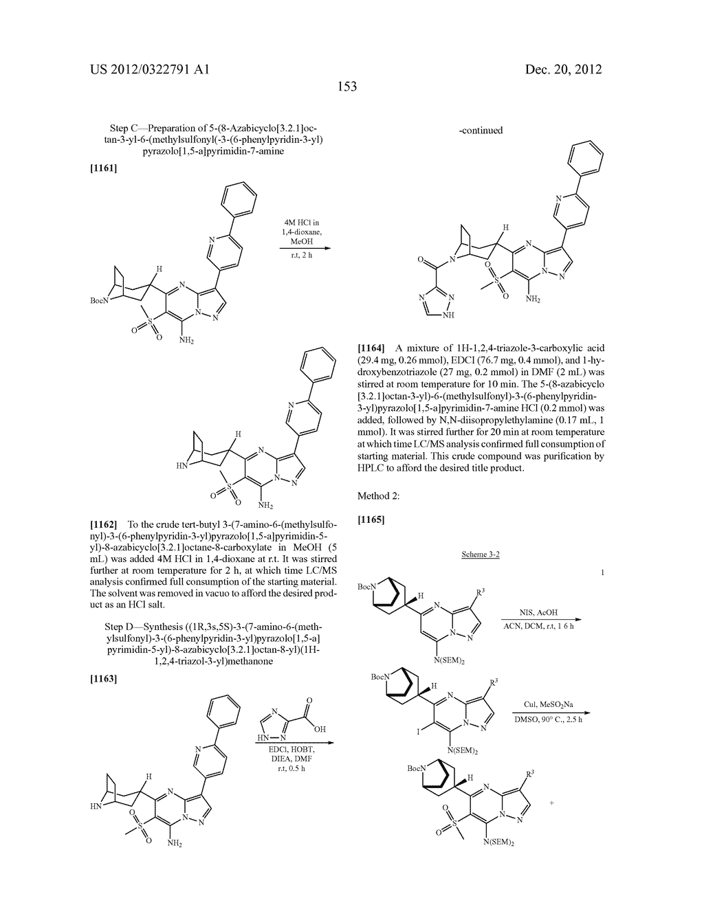 PYRAZOLO[1,5-a]PYRIMIDINE COMPOUNDS AS mTOR INHIBITORS - diagram, schematic, and image 154