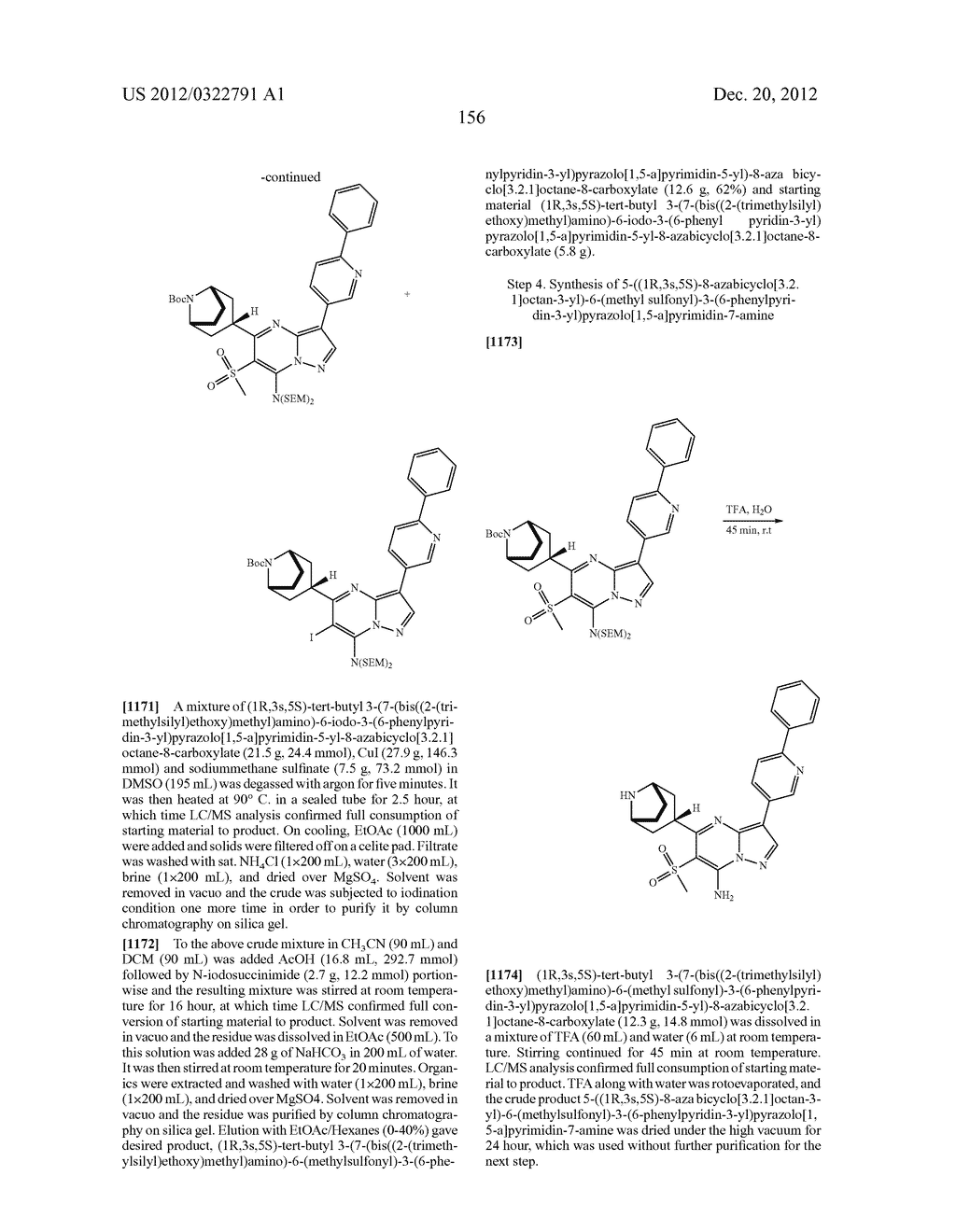 PYRAZOLO[1,5-a]PYRIMIDINE COMPOUNDS AS mTOR INHIBITORS - diagram, schematic, and image 157