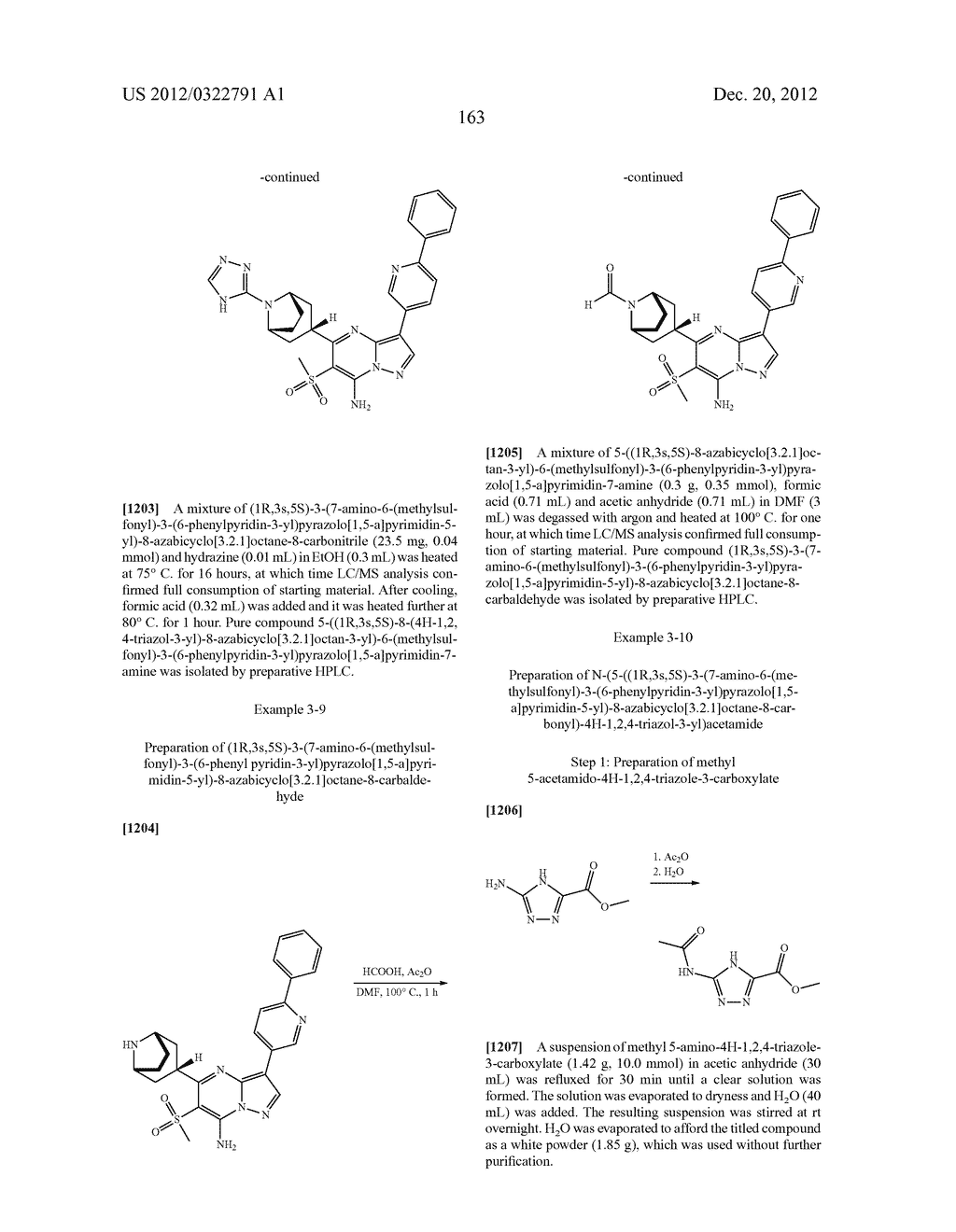 PYRAZOLO[1,5-a]PYRIMIDINE COMPOUNDS AS mTOR INHIBITORS - diagram, schematic, and image 164