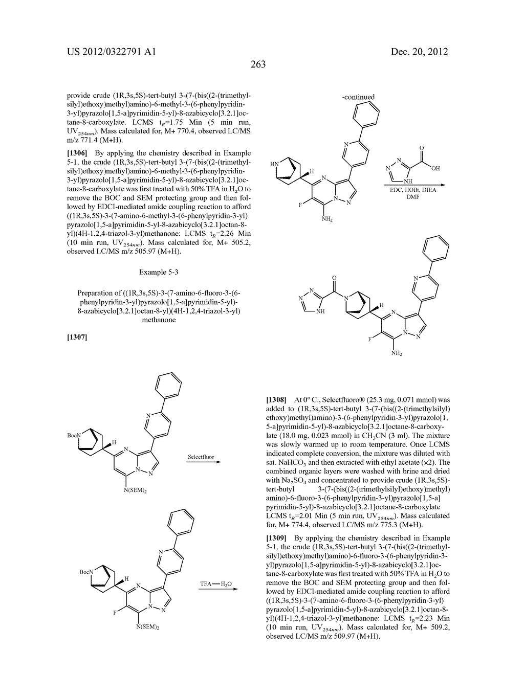 PYRAZOLO[1,5-a]PYRIMIDINE COMPOUNDS AS mTOR INHIBITORS - diagram, schematic, and image 264