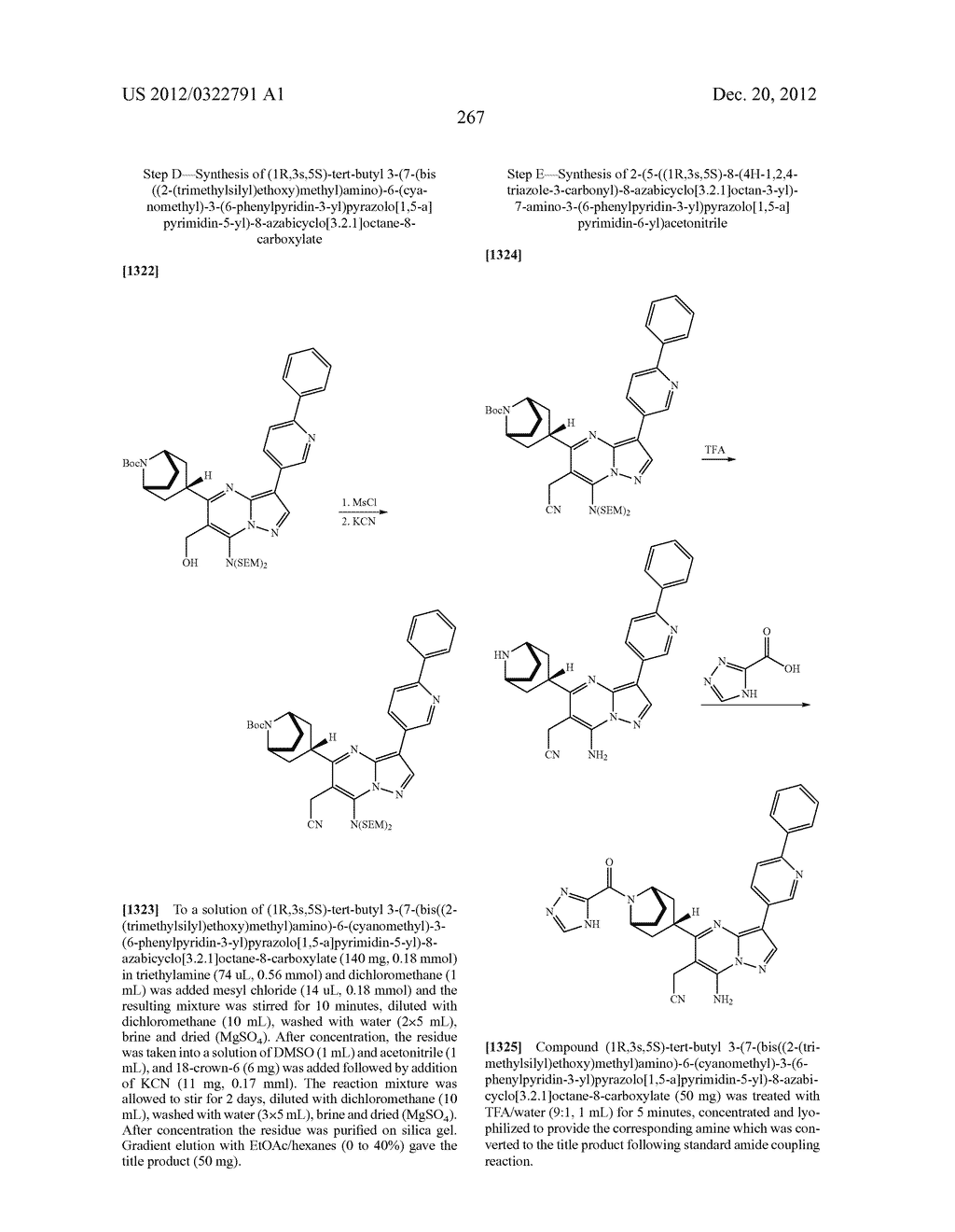 PYRAZOLO[1,5-a]PYRIMIDINE COMPOUNDS AS mTOR INHIBITORS - diagram, schematic, and image 268