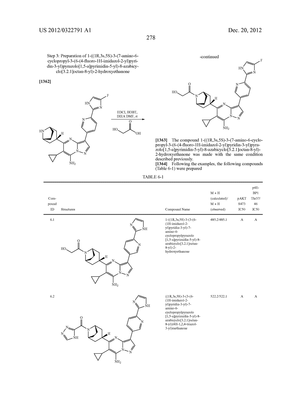 PYRAZOLO[1,5-a]PYRIMIDINE COMPOUNDS AS mTOR INHIBITORS - diagram, schematic, and image 279