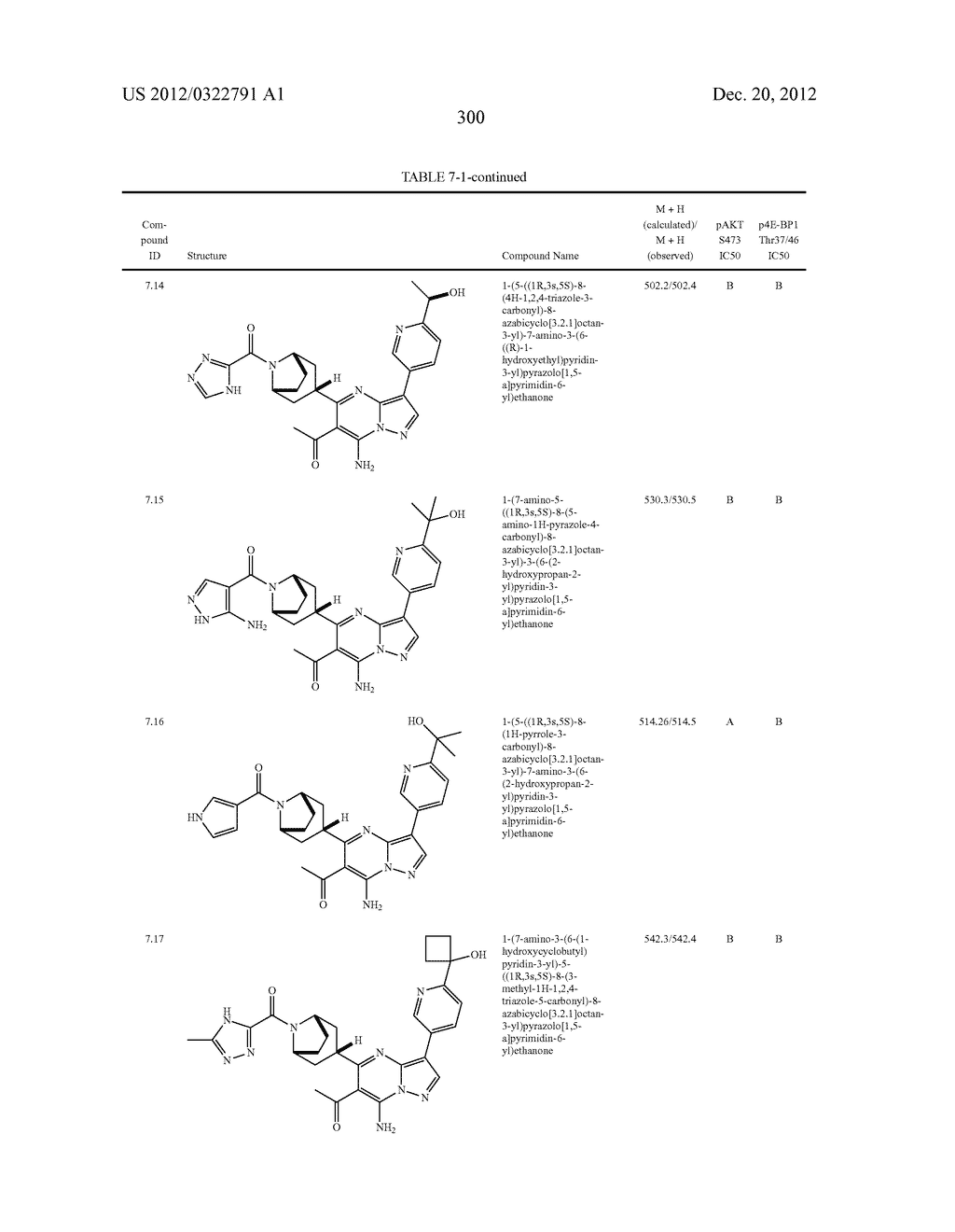 PYRAZOLO[1,5-a]PYRIMIDINE COMPOUNDS AS mTOR INHIBITORS - diagram, schematic, and image 301