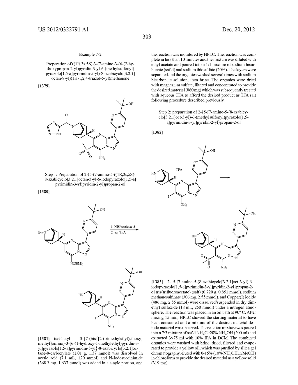 PYRAZOLO[1,5-a]PYRIMIDINE COMPOUNDS AS mTOR INHIBITORS - diagram, schematic, and image 304