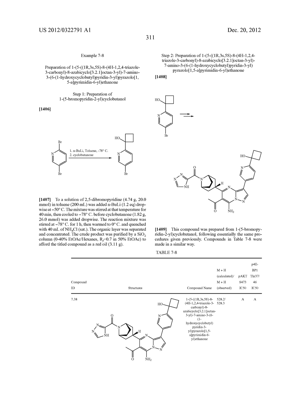 PYRAZOLO[1,5-a]PYRIMIDINE COMPOUNDS AS mTOR INHIBITORS - diagram, schematic, and image 312