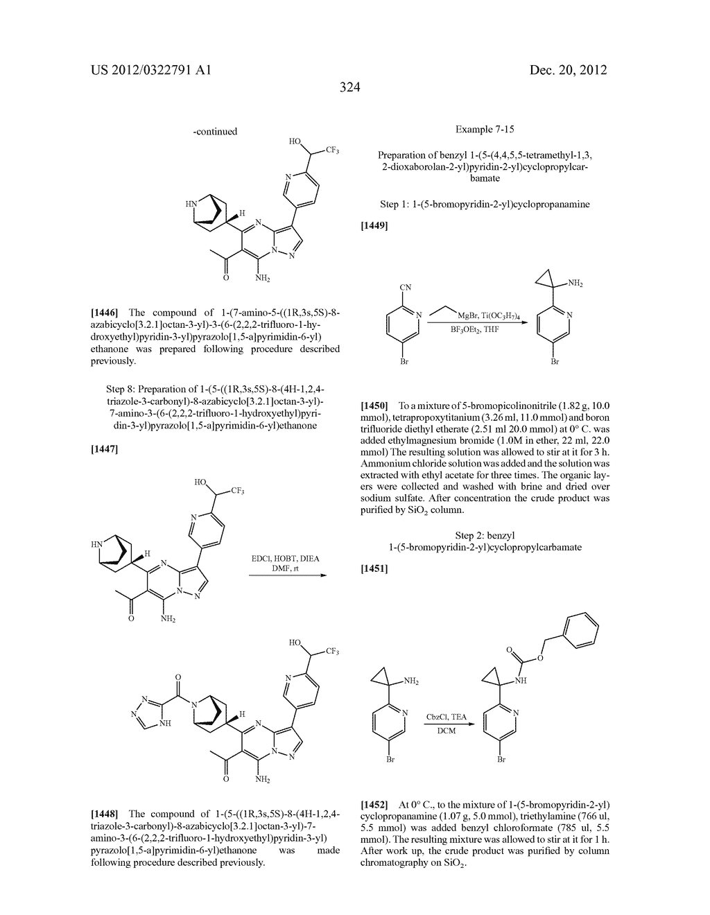 PYRAZOLO[1,5-a]PYRIMIDINE COMPOUNDS AS mTOR INHIBITORS - diagram, schematic, and image 325