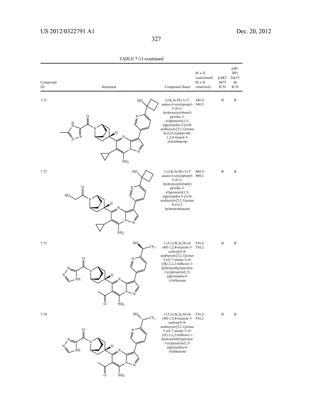 PYRAZOLO[1,5-a]PYRIMIDINE COMPOUNDS AS mTOR INHIBITORS - diagram, schematic, and image 328