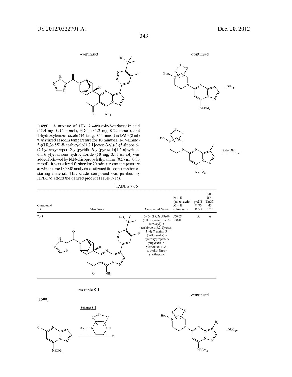 PYRAZOLO[1,5-a]PYRIMIDINE COMPOUNDS AS mTOR INHIBITORS - diagram, schematic, and image 344