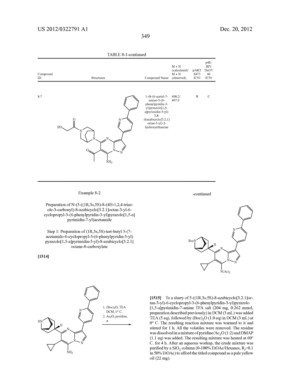 PYRAZOLO[1,5-a]PYRIMIDINE COMPOUNDS AS mTOR INHIBITORS - diagram, schematic, and image 350