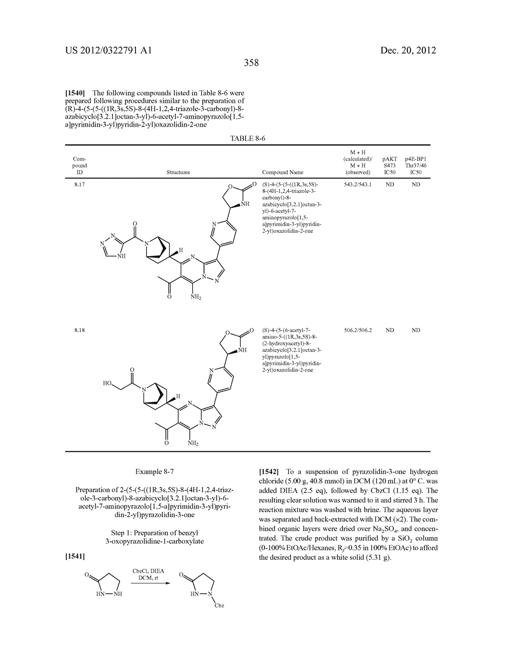 PYRAZOLO[1,5-a]PYRIMIDINE COMPOUNDS AS mTOR INHIBITORS - diagram, schematic, and image 359
