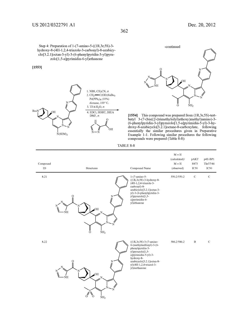 PYRAZOLO[1,5-a]PYRIMIDINE COMPOUNDS AS mTOR INHIBITORS - diagram, schematic, and image 363