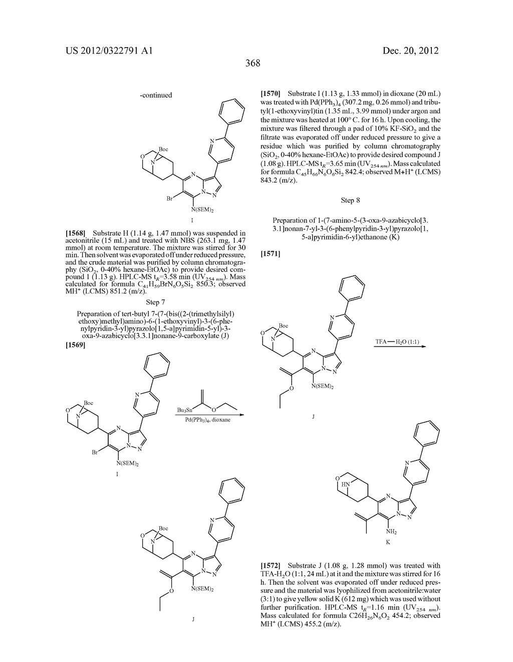 PYRAZOLO[1,5-a]PYRIMIDINE COMPOUNDS AS mTOR INHIBITORS - diagram, schematic, and image 369