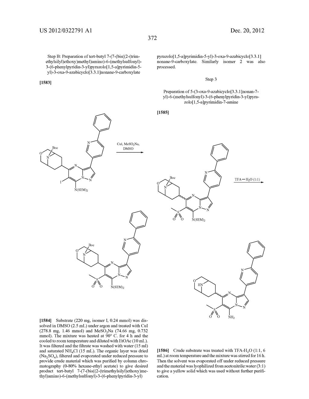 PYRAZOLO[1,5-a]PYRIMIDINE COMPOUNDS AS mTOR INHIBITORS - diagram, schematic, and image 373